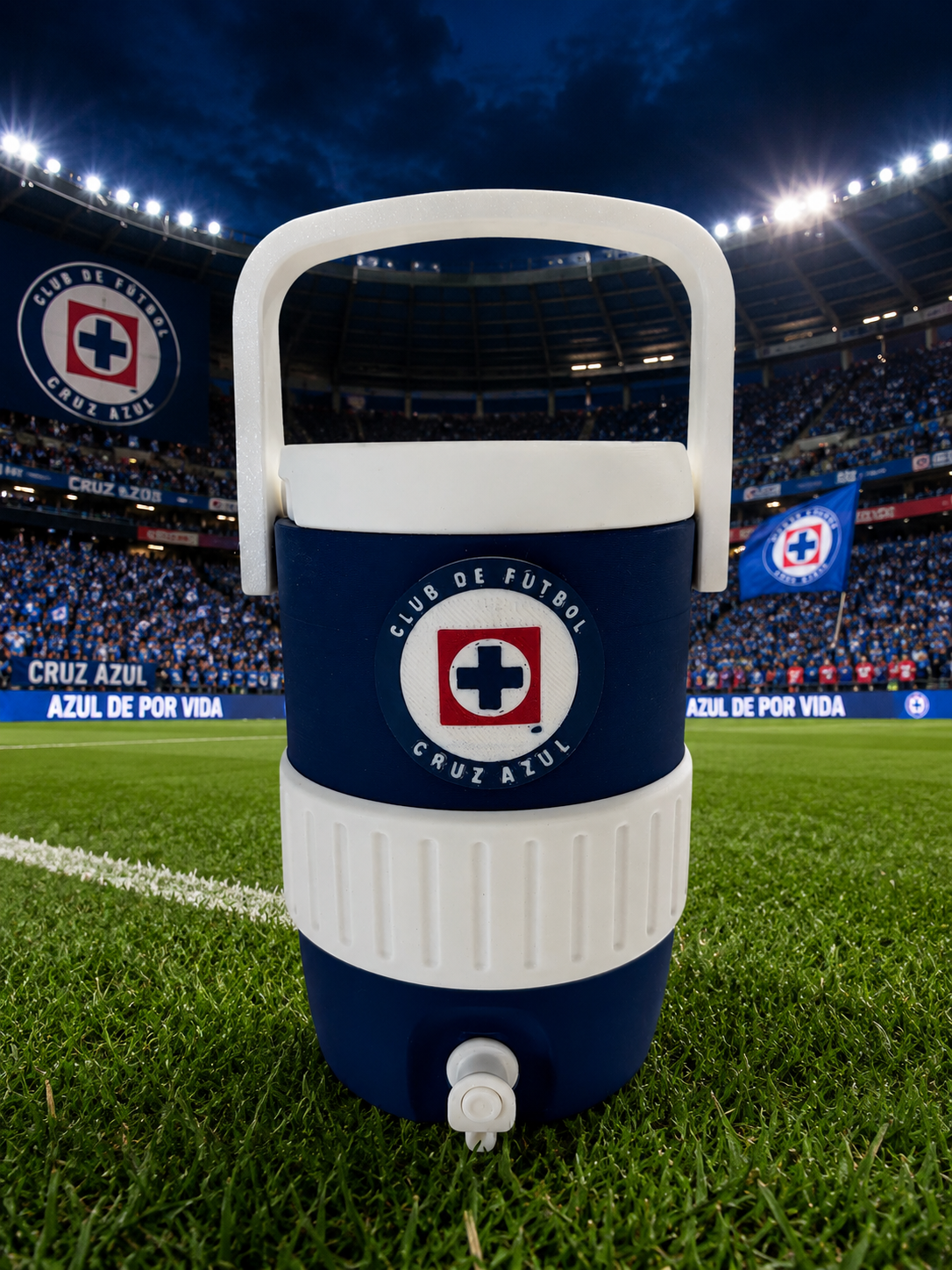 CLUB CRUZ AZUL CAN HOLDER