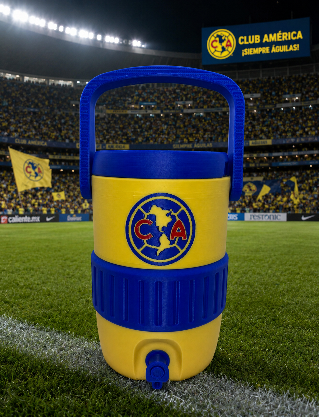 CLUB AMERICA BEER CAN HOLDER