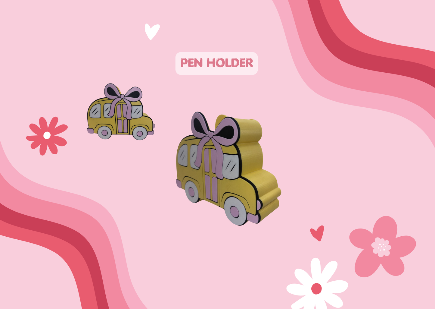 BUS PEN HOLDER