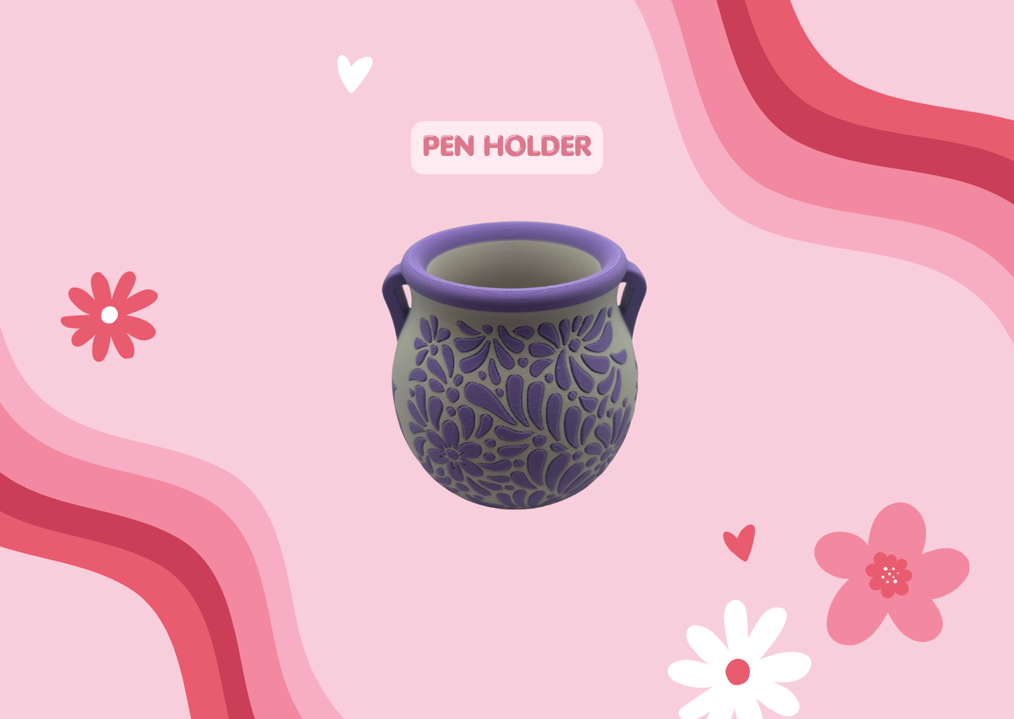TALAVERA PEN HOLDER