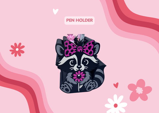 RACOON PEN HOLDER