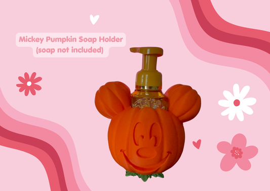 Mickey Pumpkin Soap Holder